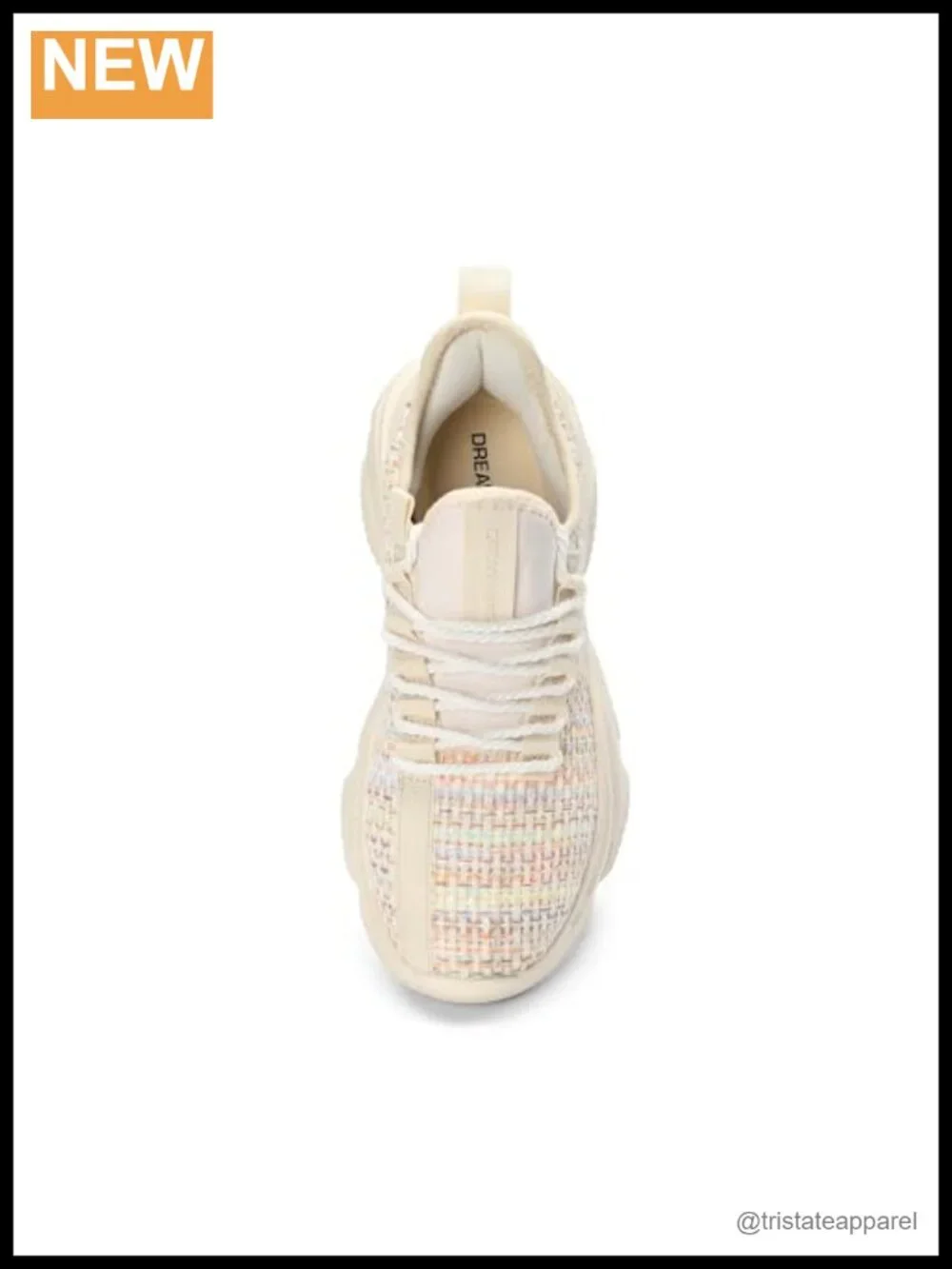 Women's Platform Chunky Sneakers Slip On Walking Shoes Lightweight Knit